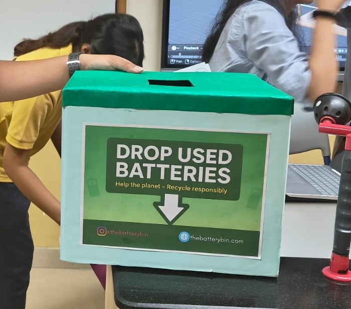Battery Bin Stall at URJA